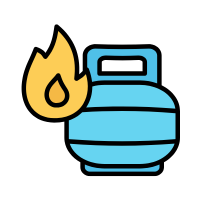 lpg gas services icon